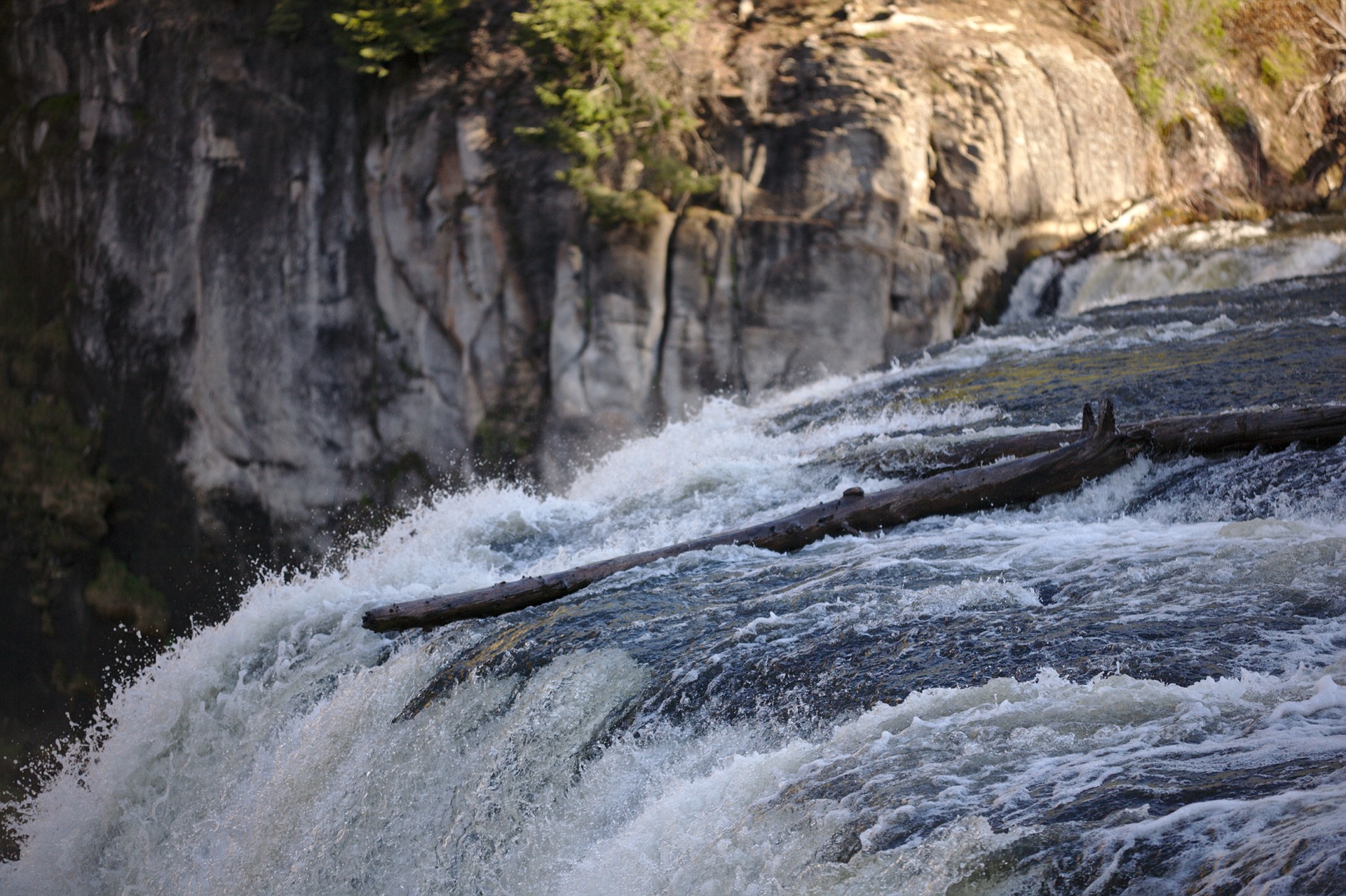 Upper Mesa Falls near Island Park, Idaho